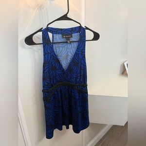 INC floral detail top